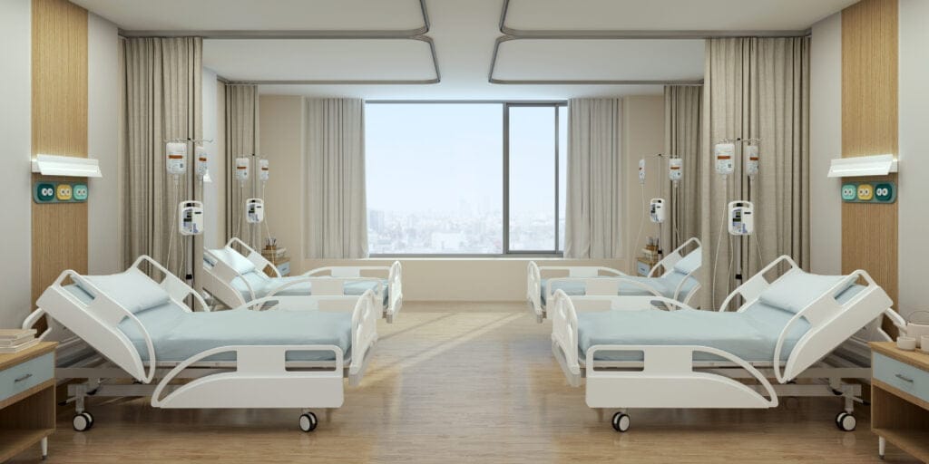 Example great healthcare interior design